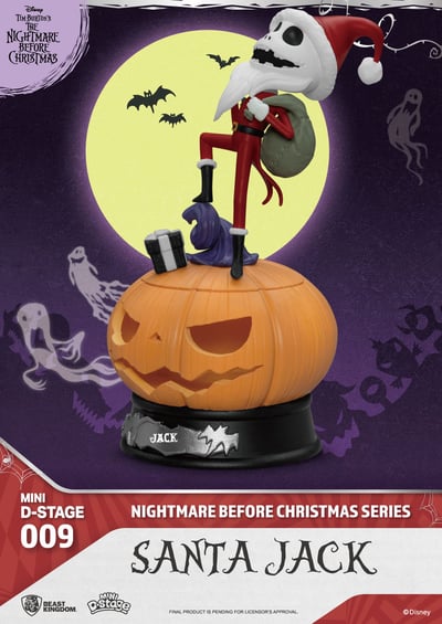 Santa Jack - The Nightmare Before Christmas Mini D-Stage - Beast Kingdom Toys (3)