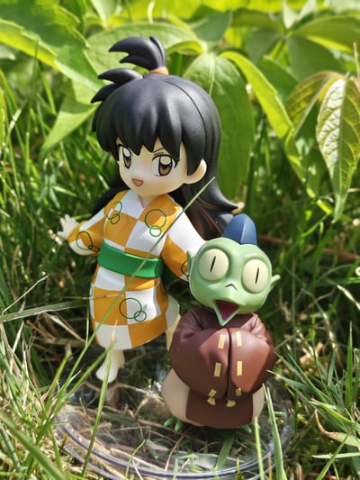 Rin und Jaken · Zufällige Auswahl - InuYasha - Inu Yasha - Sengoku Jorney - GONG
