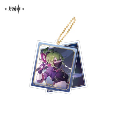 Kuki Shinobu - Genshin Impact - Acrylanhänger (Double Acrylic Strap) - miHoYo (2)