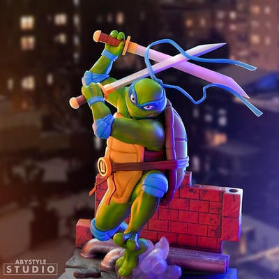 Leonardo - Teenage Mutant Ninja Turtles Figur - AbyStyle  (1)