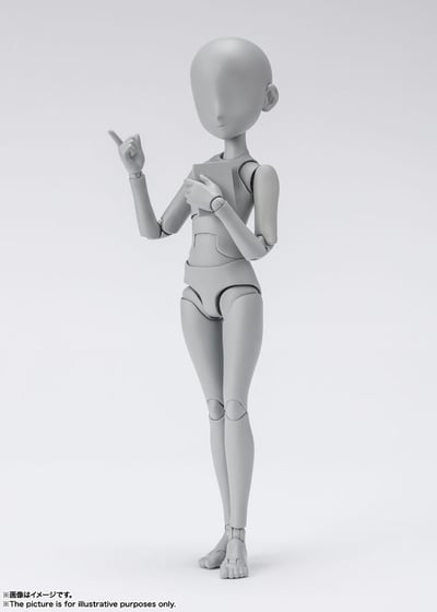 Body-Chan DX Set - Ken Sugimori Edition Gray Color - S.H. Figuarts (3).jpg