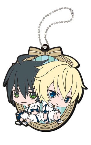 Komplettset - Owari no Seraph Unmei no Saiki Rubber Strap (6 Anhänger) - 1