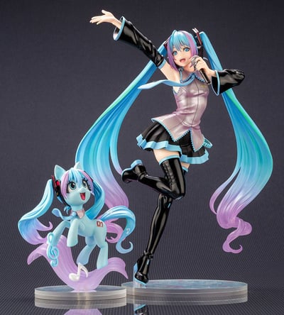 Hatsune Miku - Vocaloid X My Little Pony - Bishoujo - Kotobukiya (2).jpg