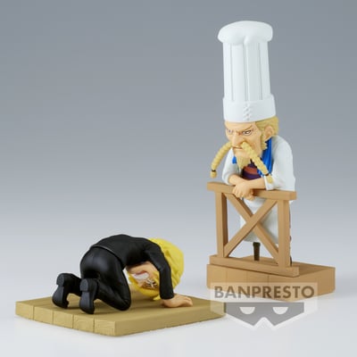 Sanji & Jeff / Zeff - One Piece - WCF Log Stories (Abschied vom Baratie) - Banpresto (1)