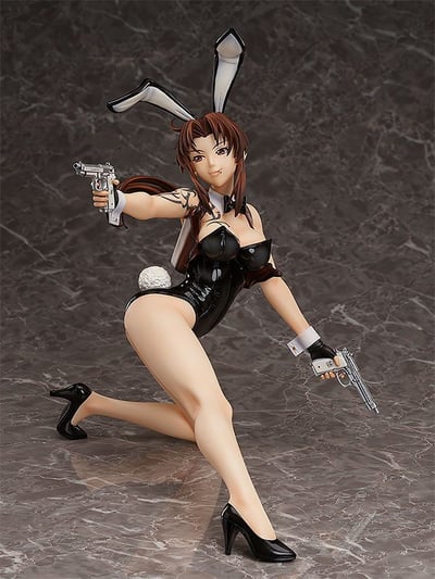 Revy - Black Lagoon - 1:4 B-Style Bunny - Bare Leg - FREEing3.jpeg