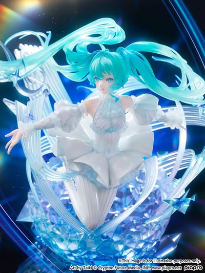 Hatsune Miku - Crystal Dress - Shibuya Scramble Figure - CyberZ / eStream - 10
