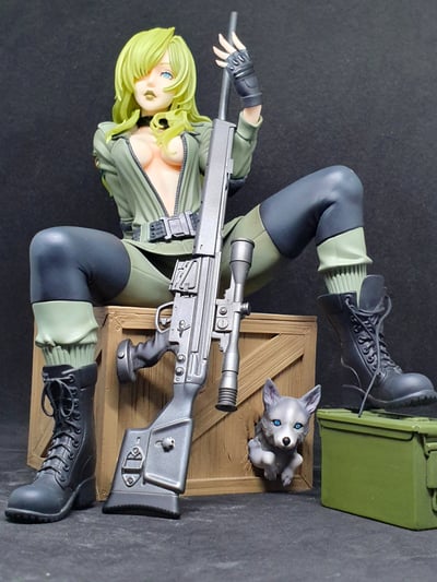 Sniper Wolf - Bishoujo Statue von Kotobukiya (Neuauflage) – Metal Gear Solid