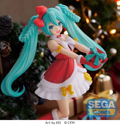 Hatsune Miku - Christmas 2022 - SPM Figur - Sega (4).jpg