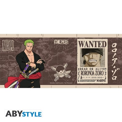 Zorro "Wanted" - One Piece - Tasse - 460 ml - AbyStyle (1)