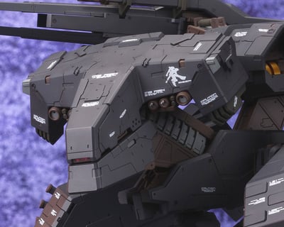 Metal Gear Rex - Black Version - 1/100 Model Kit - Kotobukiya (10)
