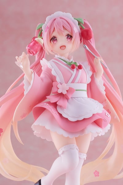 Hatsune Miku - Sakura Miku - Japanese Café - Coreful Figure - Taito (10)