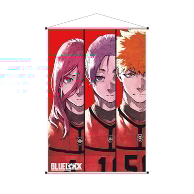 Team Red - Blue Lock Wallscroll / Wandrolle - Sakami (1)