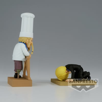 Sanji & Jeff / Zeff - One Piece - WCF Log Stories (Abschied vom Baratie) - Banpresto (1)