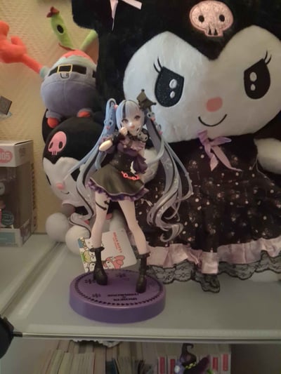 Hatsune Miku - Snow Miku x Kuromi - Trio-Try-iT - Furyu | Figuya