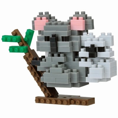 Koala with baby- Nanoblock Mini Series - NBC-257 - 1