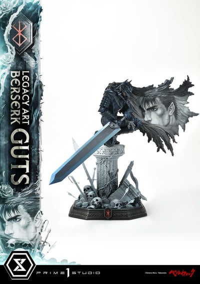 Guts - Bonus Version - Kentaro Miura Legacy Art Collection (LABR-01S) - Prime 1 Studio (10)