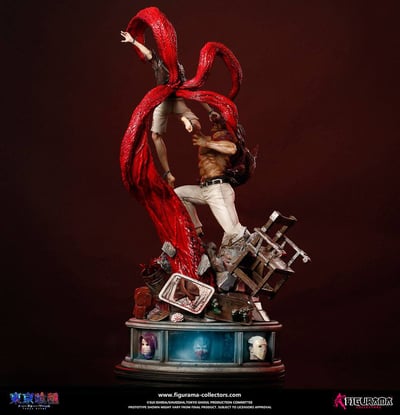 Ken Kaneki vs. Jason / Yakumo Oomori – Elite Fandom Statue (Figurama Collectors, Tokyo Ghoul, limitiert, LED, 1/6) - 5