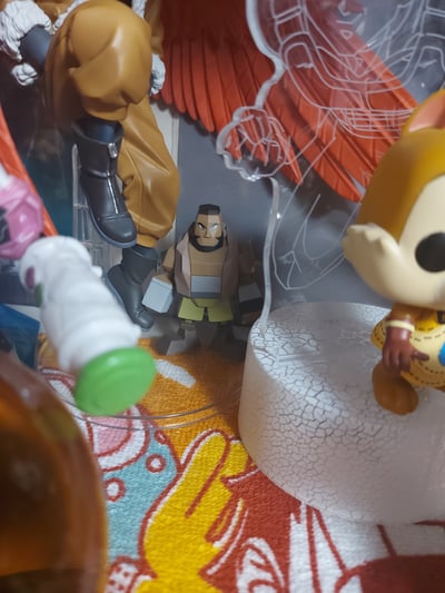 Barret Wallace - Final Fantasy VII - Polygon Figure - Square Enix 