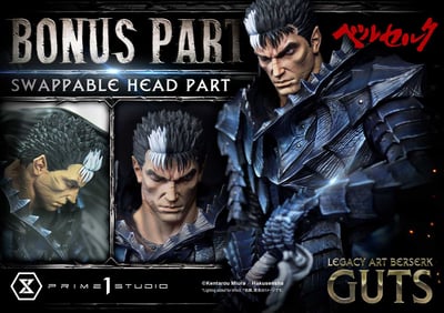 Guts - Bonus Version - Kentaro Miura Legacy Art Collection (LABR-01S) - Prime 1 Studio (2)