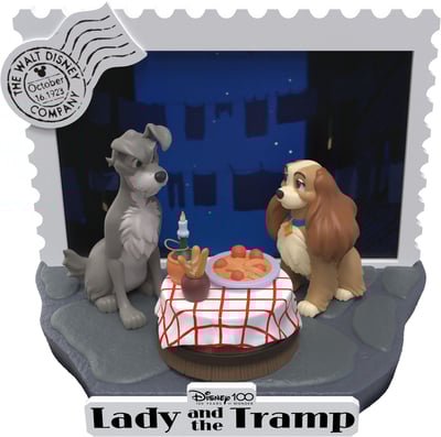 Susi und Strolch - Disney 100th Anniversary - D-Stage Diorama - Beast Kingdom Toys (4)