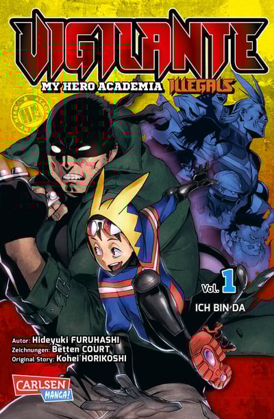My Hero Academia: Vigilantes - Carlsen - Band 01 - 1