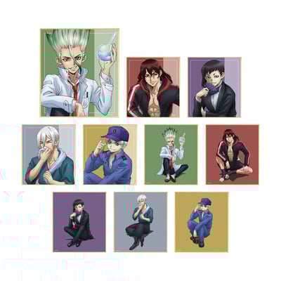 Zufällige Auswahl - Dr. Stone (Original Illustration Before Petrification Version) - Trading Mini Shikishi - Armabianca 2.jpeg