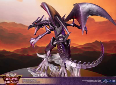 Rotäugiger schwarzer Drache - Violette Edition - First 4 Figures Yu-Gi-Oh! PVC Figur (28)