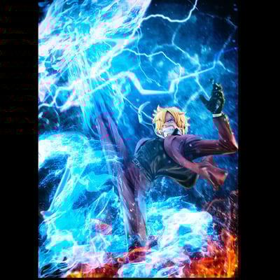 Sanji - Portrait Of Pirates K-MAXIMUM - Kotobukiya / Megahouse - 12