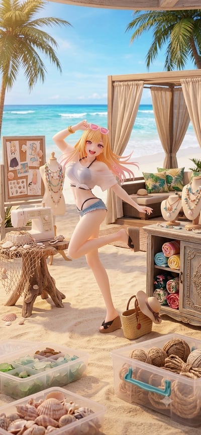 Beach day Marin Kitagawa · Marin Kitagawa - Swimwear - Coreful Figure - Taito