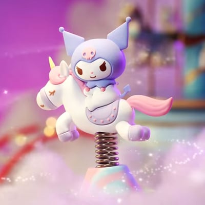 Zufällige Auswahl - Sanrio Characters - My Melody Carousel - Mini Figuren - Langbowang (1)