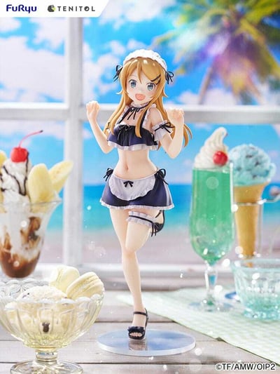 Kirino Kousaka - Swimsuit Maid - Tenitol Tall - Furyu - 2
