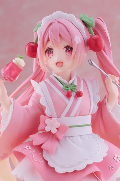Hatsune Miku - Sakura Miku - Japanese Café - Coreful Figure - Taito (9)