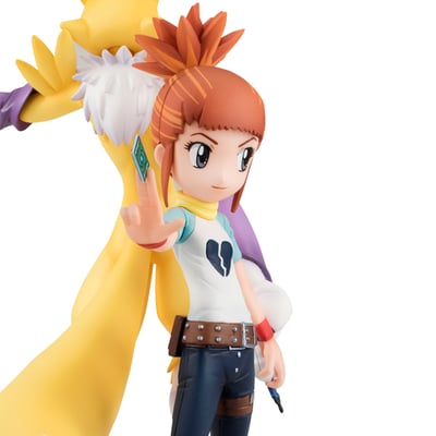 Rika Nonaka (Ruki Makino) & Renamon – G.E.M. Series (Neuauflage) – Digimon Tamers Figur - 1
