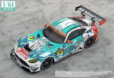 Hatsune Miku AMG 2023 - Season Opening - Itasha 1/64  - GOOD SMILE Racing (2)