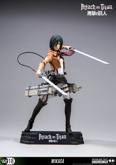 Mikasa Ackerman -  Color Tops McFarlane Toys - 2