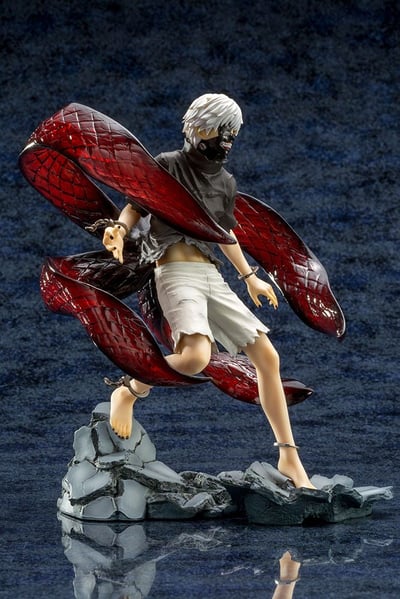 Ken Kaneki - Awakened Repaint (ARTFX J, Kotobukiya, Neuauflage) Figur - 8