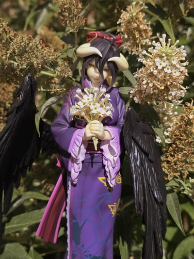 Albedo🤍🌸 · Albedo - Yukata Version | 1/8 Statue von F:Nex (Furyu) – Overlord