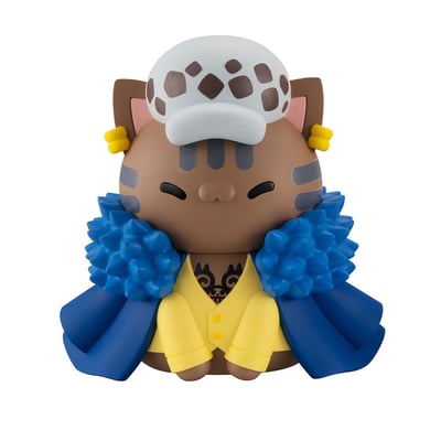Monkey D. Ruffy & Trafalgar Law & Eustass Kid Set - One Piece Nyanto: Big Nyan Piece - Megahouse (5)