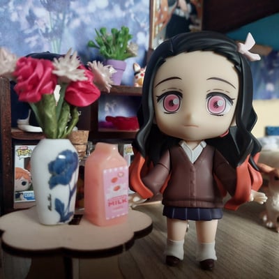 Nendoroid 1194 Nezuko Kamado - Réédition | Figurine officielle Demon Slayer