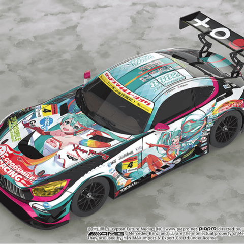 Hatsune Miku AMG 2016 - Super GT - Itasha 1/64 - Good Smile Racing - Re-Release