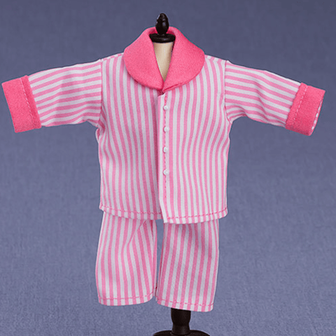 Pajamas - Pink- Nendoroid Doll Outfit Set