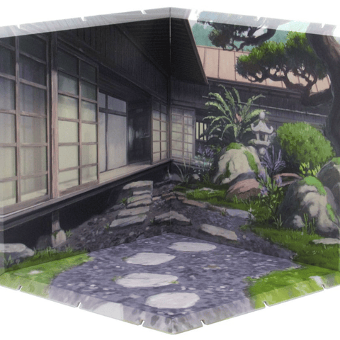 Courtyard - Dioramansion 150 - Background for Nendoroid and Figma Figures