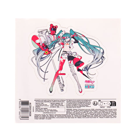 RACING MIKU 2025 Ver. Character Die-cut Sticker