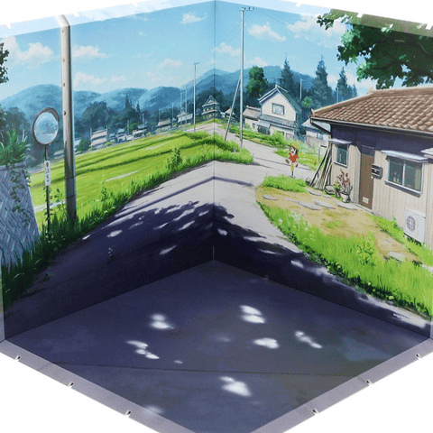 School Route - Dioramansion 200 - Background for Nendoroid and Figma