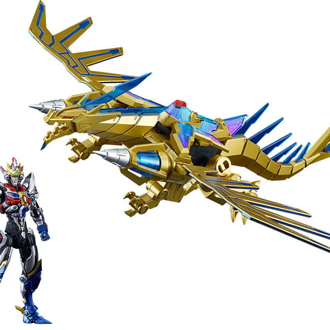 MODEROID Gridman (Universe Fighter) & Big Goldburn