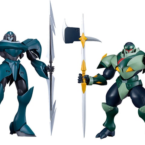 MODEROID Tekkaman Dagger & Tekkaman Axe