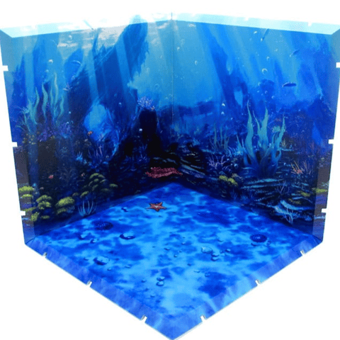 Seabed - Dioramansion 150 - Background for Nendoroids und Figmas - Re-Release