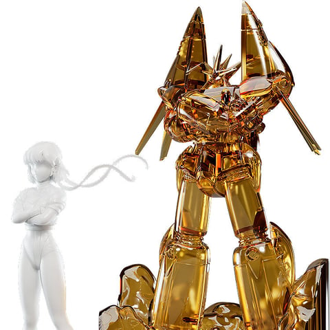 PLAMAX MF-81 minimum factory Noriko Takaya with Gunbuster: Effect Color Ver.