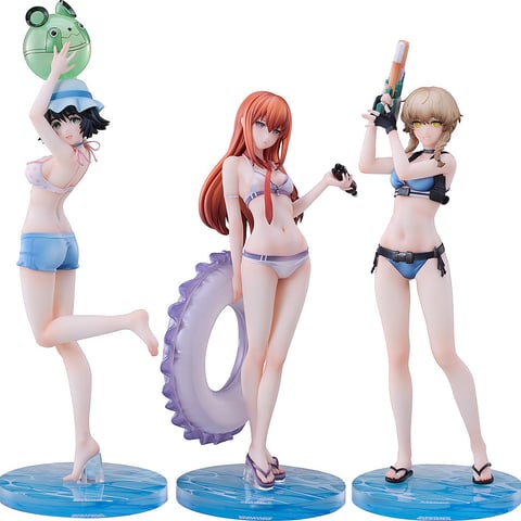 Kurisu Makise &amp; Mayuri Shiina &amp; Suzuha Amane: Swimsuit Ver.