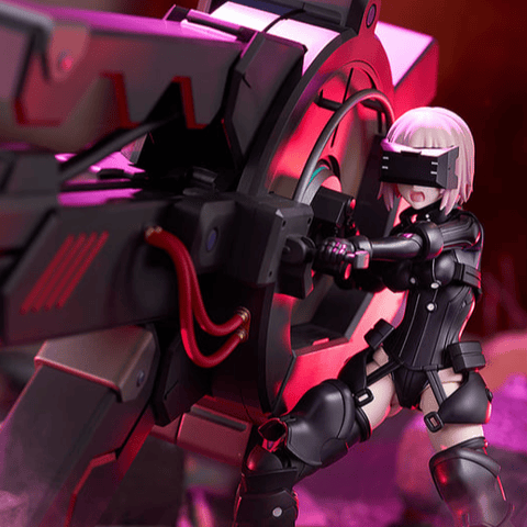 Mash Kyrielight / Shielder - Ortinax Black Barrel Edition - Plamatea Model Kit - Max Factory (including Bonus)